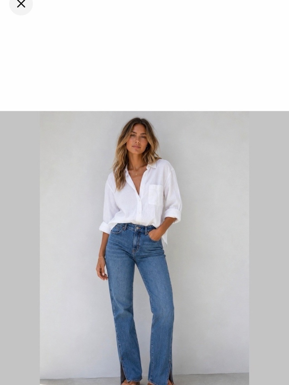 Habitual High-Rise Straight Leg Jeans - Blue 4/27
